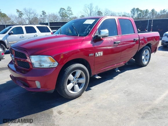 2014 Ram 1500 Express with VIN 1C6RR6KT8ES180192, listed as a IAAI auction lot 41470107 with 169,363 mi miles. Bid and sale history available at carsss.com. Image 2.