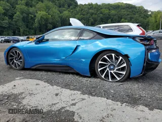 2015 BMW i8 z VIN WBY2Z2C55FV391061, wystawiony jako Copart lot #67933554 z przebiegiem 28 047 mil mil oraz Szkoda całkowita • Salvage title. Historia ofert i sprzedaży dostępna na DreamBid. Obrazek 2.