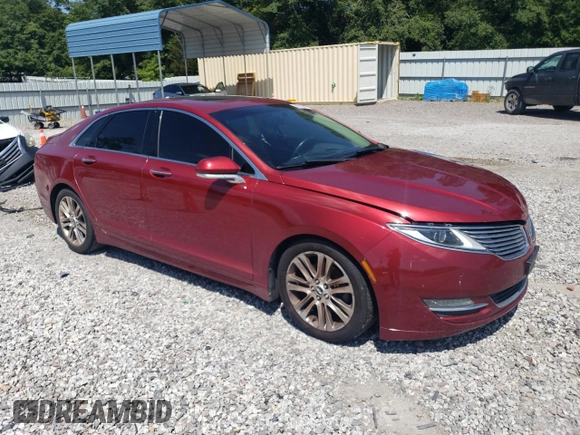 2013 Lincoln MKZ with VIN 3LN6L2GK8DR824415, listed as a Copart auction lot 56383394 with 107,950 mi miles and Salvage Title. Bid and sale history available at DreamBid. Image 4.
