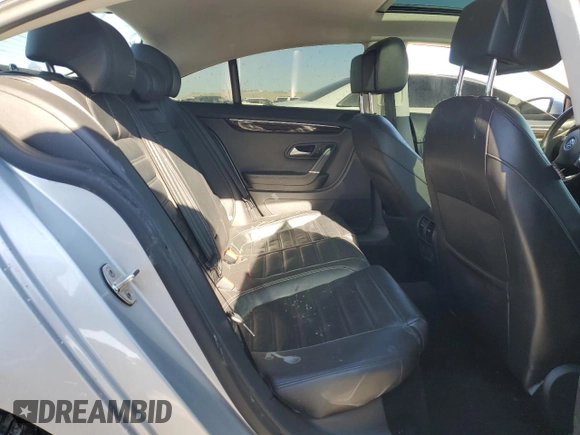 2013 Volkswagen CC VR6 Lux with VIN WVWHU7AN1DE500302, listed as a Copart auction lot 41916625 with 75,550 mi miles and Salvage Title. Bid and sale history available at carsss.com. Image 11.