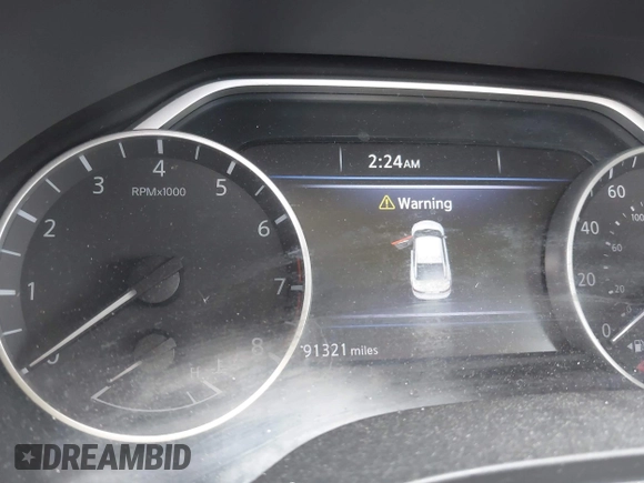 2018 Nissan Maxima SV with VIN 1N4AA6APXJC384102, listed as a IAAI auction lot 41907089 with 91,321 mi miles and . Bid and sale history available at DreamBid. Image 15.
