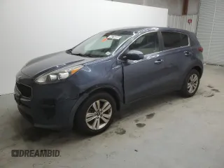 2018 Kia Sportage LX with VIN KNDPM3AC3J7481996, listed as a Copart auction lot 48218365 with 113,007 mi miles and Clean Title. Bid and sale history available at DreamBid. Image 1.
