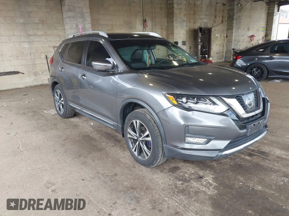 2017 Nissan Rogue SL with VIN 5N1AT2MV3HC761513, listed as a IAAI auction lot 42059096 with 75,250 mi miles and . Bid and sale history available at DreamBid. Image 1.