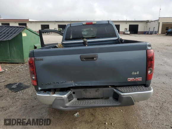 2007 GMC Canyon Work Truck with VIN 1GTDT19E978120355, listed as a Copart auction lot 67867704 with 170,029 mi miles and Salvage Title. Bid and sale history available at carsss.com. Image 6.