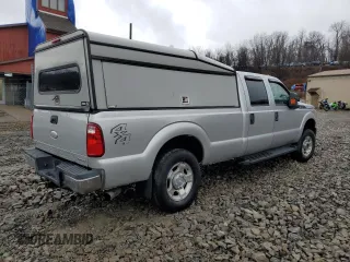 2012 Ford Super Duty F-250 SRW XL with VIN 1FT7W2B64CED01968, listed as a Copart auction lot 42160285 with Not Provided miles and Salvage Title. Bid and sale history available at carsss.com. Image 3.