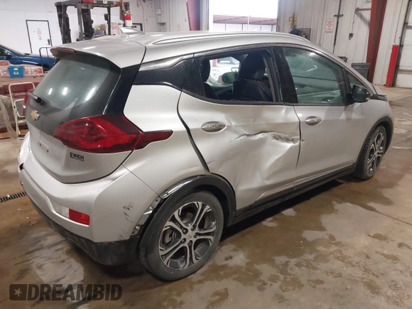 2019 Chevrolet Bolt EV Premier with VIN 1G1FZ6S09K4136793, listed as a IAAI auction lot 42135605 with 54,194 mi miles. Bid and sale history available at carsss.com. Image 4.