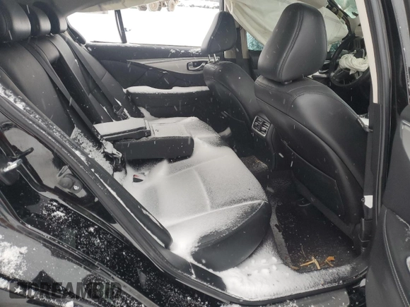 2019 Infiniti Q50 3.0t LUXE with VIN JN1EV7AR1KM590110, listed as a Copart auction lot 45049675 with 0 mi miles and Salvage Title. Bid and sale history available at carsss.com. Image 11.