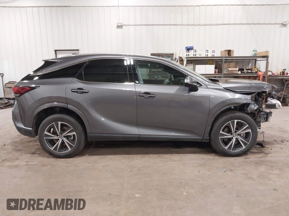 2023 Lexus RX with VIN 2T2BAMBA3PC001156, listed as a IAAI auction lot 41232845 with 27,186 mi miles. Bid and sale history available at carsss.com. Image 13.