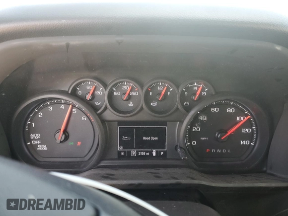 2025 Chevrolet Silverado 1500 with VIN 3GCNKAED8SG137655, listed as a Copart auction lot 48825395 with 2,158 mi miles and Salvage Title. Bid and sale history available at DreamBid. Image 9.