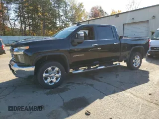 2020 Chevrolet Silverado 3500HD LTZ with VIN 1GC4YUEY9LF115570, listed as a Copart auction lot 77687084 with Not Provided miles and Salvage Title. Bid and sale history available at carsss.com. Image 1.