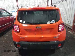2017 Jeep Renegade Latitude with VIN ZACCJBBB0HPF13775, listed as a IAAI auction lot 41822710 with 87,804 mi miles. Bid and sale history available at carsss.com. Image 16.