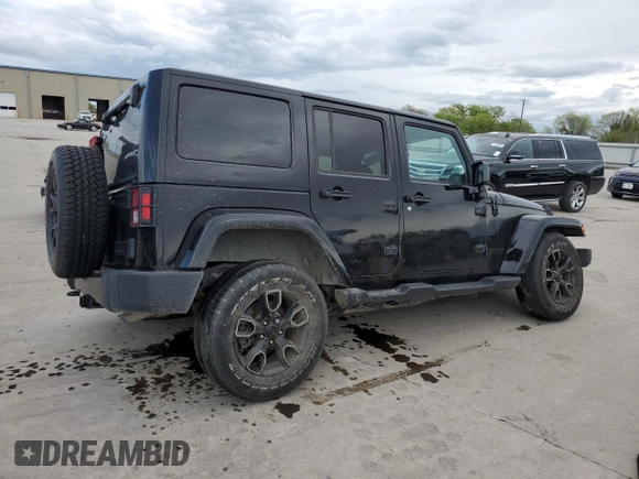 2017 Jeep Wrangler Unlimited Sahara with VIN 1C4BJWEG6HL640223, listed as a Copart auction lot 51054385 with 73,797 mi miles and Clean Title. Bid and sale history available at carsss.com. Image 3.