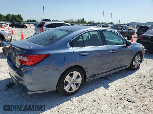2015 Subaru Legacy 2.5i with VIN 4S3BNBA68F3059037, listed as a Copart auction lot 52205915 with 62,908 mi miles and Clean title. Bid and sale history available at DreamBid. Image 3.