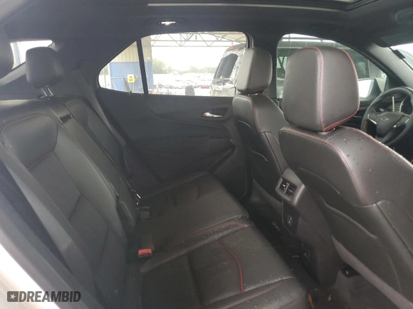 2024 Chevrolet Equinox RS with VIN 3GNAXMEGXRS183093, listed as a Copart auction lot 80690284 with 17,927 mi miles and Salvage Title. Bid and sale history available at carsss.com. Image 11.