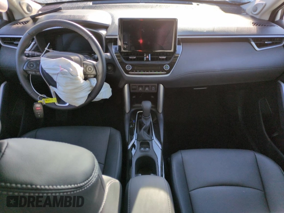 2024 Toyota Corolla Cross XLE with VIN 7MUDAABG4RV112959, listed as a Copart auction lot 50553405 with 4,204 mi miles and Salvage title. Bid and sale history available at DreamBid. Image 8.