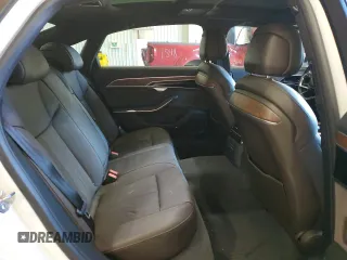 2021 Audi A8 with VIN WAU8DAF88MN007648, listed as a Copart auction lot 81269924 with 32,844 mi miles and Salvage Title. Bid and sale history available at carsss.com. Image 10.