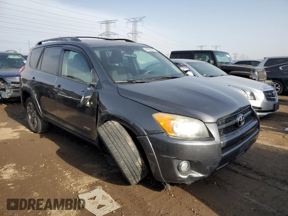 2011 Toyota RAV4 Sport with VIN JTMRF4DV9B5037766, listed as a Copart auction lot 49426945 with 123,514 mi miles and Salvage Title. Bid and sale history available at carsss.com. Image 4.