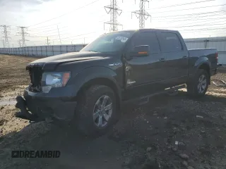 2012 Ford F-150 XL with VIN 1FTFW1ET5CFA99529, listed as a Copart auction lot 48192955 with 140,289 mi miles and Salvage Title. Bid and sale history available at carsss.com. Image 1.