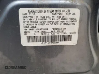 2018 Infiniti Q70 Luxe with VIN JN1BY1AR1JM220894, listed as a Copart auction lot 51790295 with Not provided miles and Salvage title. Bid and sale history available at DreamBid. Image 12.