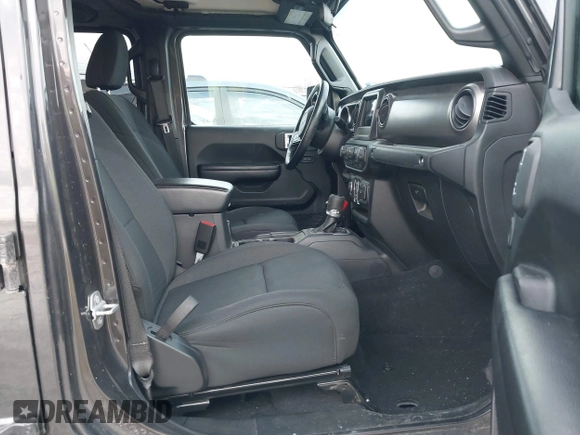 2021 Jeep Gladiator Willys with VIN 1C6HJTAGXML502037, listed as a IAAI auction lot 41225448 with 53,154 mi miles and . Bid and sale history available at carsss.com. Image 5.