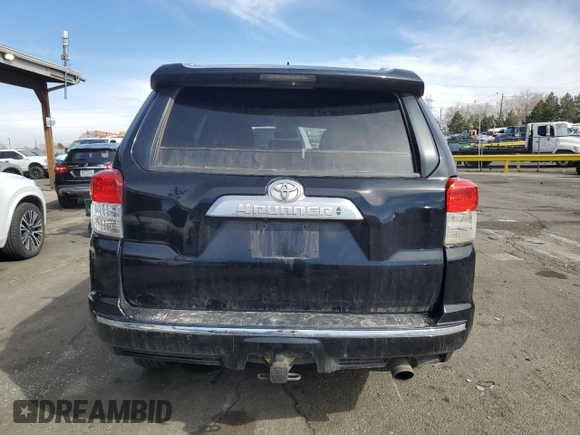 2010 Toyota 4Runner Trail with VIN JTEBU5JRXA5013331, listed as a Copart auction lot 49183695 with 155,947 mi miles and Salvage Title. Bid and sale history available at DreamBid. Image 6.