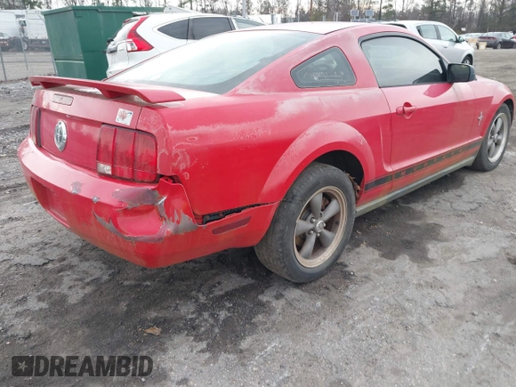 2006 Ford Mustang Standard with VIN 1ZVHT80N465163375, listed as a IAAI auction lot 41699496 with 179,854 mi miles. Bid and sale history available at carsss.com. Image 6.