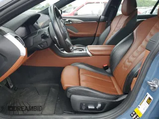 2022 BMW 8 Series 840i with VIN WBAGV4C07NCJ71205, listed as a Copart auction lot 62498374 with 9,531 mi miles and Salvage Title. Bid and sale history available at carsss.com. Image 7.