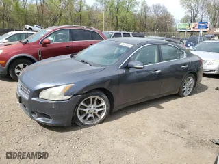 2010 Nissan Maxima 3.5 SV w/Sport Pkg with VIN 1N4AA5APXAC817024, listed as a Copart auction lot 53623465 with 0 mi miles and Salvage Title. Bid and sale history available at carsss.com. Image 1.