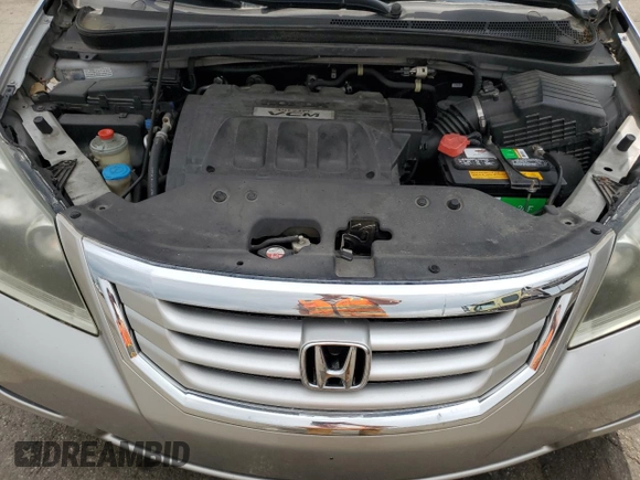 2009 Honda Odyssey EX-L with VIN 5FNRL38769B012220, listed as a Copart auction lot 54767415 with 192,640 mi miles and Salvage Title. Bid and sale history available at carsss.com. Image 12.