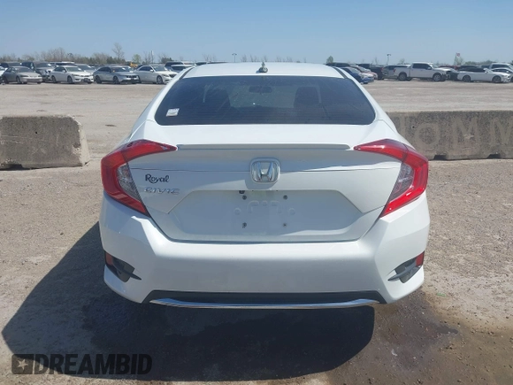 2019 Honda Civic Sedan EX with VIN 19XFC1F34KE008721, listed as a IAAI auction lot 41845651 with 80,991 mi miles. Bid and sale history available at carsss.com. Image 16.