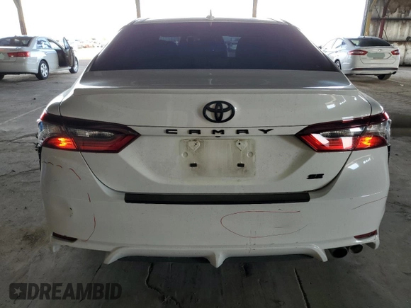 2023 Toyota Camry SE with VIN 4T1G11AK3PU751545, listed as a Copart auction lot 50363385 with 47,488 mi miles and Salvage Title. Bid and sale history available at DreamBid. Image 6.