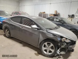 2016 Hyundai Elantra Value Edition with VIN KMHDH4AE4GU591847, listed as a Copart auction lot 87501105 with 72,508 mi miles and Salvage Title. Bid and sale history available at carsss.com. Image 4.