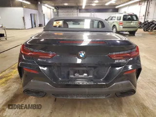 2021 BMW 8 Series 840i with VIN WBADZ4C08MCF18873, listed as a Copart auction lot 43263764 with 0 mi miles. Bid and sale history available at carsss.com. Image 6.