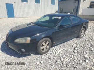 2008 Pontiac Grand Prix with VIN 2G2WP552581117350, listed as a Copart auction lot 66003615 with 109,474 mi miles and Salvage title. Bid and sale history available at DreamBid. Image 1.