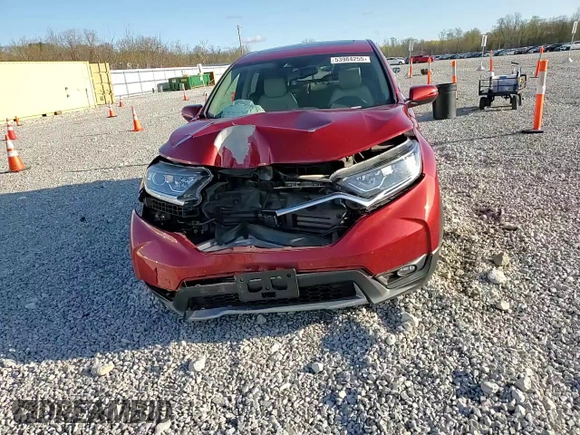 2018 Honda CR-V EX-L with VIN 2HKRW2H84JH613464, listed as a Copart auction lot 53984255 with 55,494 mi miles and Salvage Title. Bid and sale history available at carsss.com. Image 15.