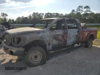 2007 Dodge Ram 2500 SLT with VIN 3D7KS29C37G755019, listed as a Copart auction lot 72387414 with 0 mi miles and Non Repairable. Bid and sale history available at carsss.com. Image 1.