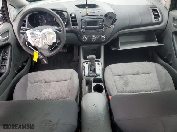 2017 Kia Forte LX with VIN 3KPFK4A71HE082735, listed as a Copart auction lot 52148795 with 0 mi miles and Salvage Title. Bid and sale history available at carsss.com. Image 8.