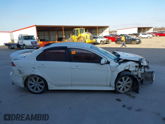 2014 Mitsubishi Lancer GT with VIN JA32U8FWXEU023081, listed as a IAAI auction lot 41609349 with 1 mi miles. Bid and sale history available at carsss.com. Image 12.