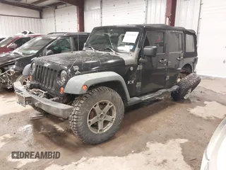 2008 Jeep Wrangler Unlimited X with VIN 1J4GA39178L619031, listed as a IAAI auction lot 41391831 with 177,600 mi miles and . Bid and sale history available at DreamBid. Image 2.