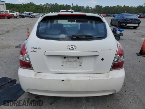 2007 Hyundai Accent SE with VIN KMHCN36C67U050000, listed as a Copart auction lot 52677195 with 120,282 mi miles and Clean Title. Bid and sale history available at carsss.com. Image 6.