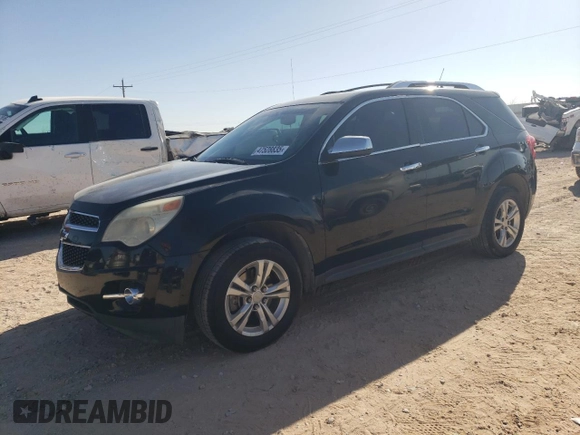 2010 Chevrolet Equinox LTZ with VIN 2CNFLGEW8A6368857, listed as a Copart auction lot 47528835 with 118,745 mi miles and Clean Title. Bid and sale history available at DreamBid. Image 1.