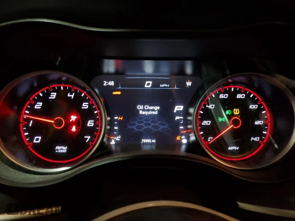 2019 Dodge Charger SXT with VIN 2C3CDXJG1KH757949, listed as a Copart auction lot 82231714 with 75,985 mi miles and Salvage Title. Bid and sale history available at DreamBid. Image 9.