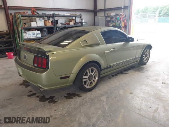 2006 Ford Mustang GT Deluxe with VIN 1ZVFT82H065209069, listed as a IAAI auction lot 42502876 with 96,416 mi miles and . Bid and sale history available at DreamBid. Image 4.