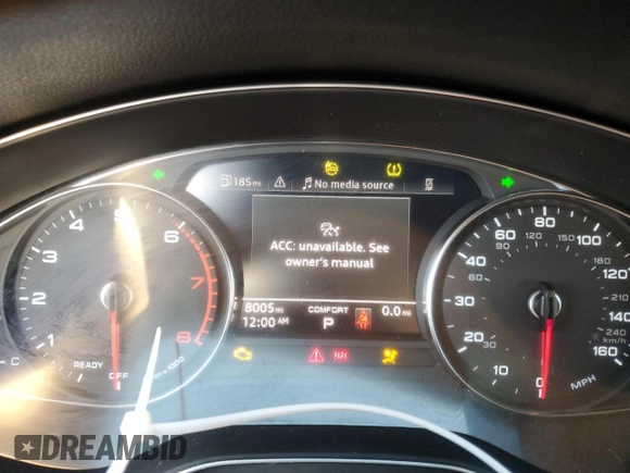 2024 Audi Q5 S line Premium with VIN WA1GAAFY2R2020857, listed as a Copart auction lot 47241635 with 8,005 mi miles and Salvage Title. Bid and sale history available at carsss.com. Image 9.
