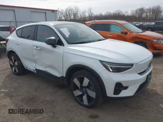 2023 Volvo C40 Recharge Pure Electric Ultimate with VIN YV4ED3GM1P2056366, listed as a IAAI auction lot 41748881 with 18,462 mi miles. Bid and sale history available at carsss.com. Image 1.