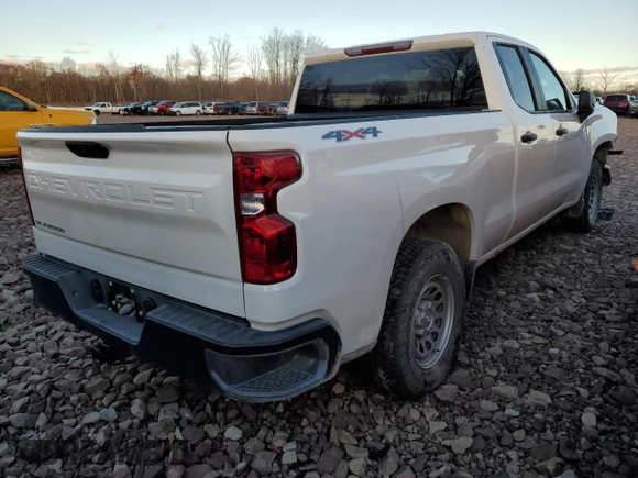 2024 Chevrolet Silverado 1500 Work Truck with VIN 1GCRDAEK7RZ311395, listed as a Copart auction lot 78240744 with Not Provided miles and Salvage Title. Bid and sale history available at DreamBid. Image 3.