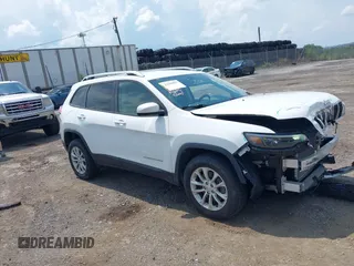 2020 Jeep Cherokee Latitude with VIN 1C4PJMCBXLD651472, listed as a IAAI auction lot 42590047 with 68,947 mi miles and . Bid and sale history available at DreamBid. Image 1.