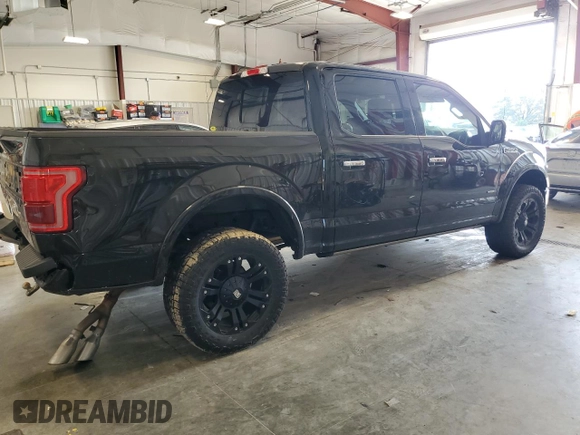 2015 Ford F-150 XLT with VIN 1FTEW1EGXFFA07639, listed as a Copart auction lot 61603935 with 153,601 mi miles and Clean title. Bid and sale history available at DreamBid. Image 3.