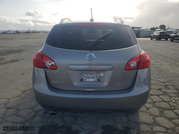 2009 Nissan Rogue SL with VIN JN8AS58V59W431265, listed as a Copart auction lot 50961415 with 168,316 mi miles and Salvage Title. Bid and sale history available at carsss.com. Image 6.
