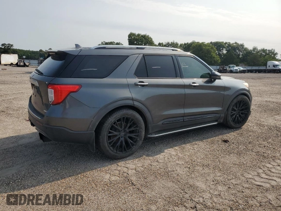 2020 Ford Explorer Platinum с VIN 1FM5K8HC5LGA34794, выставлен на аукционе Copart как лот 59169905 с пробегом Не указан миль и Списание • Salvage title. История ставок и продаж доступна на DreamBid. Изображение 3.